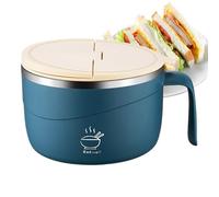 Genérico Recipiente para Ensaladas - de comida hermética con tapa - Recipientes para sándwiches y snacks - para Hogar Oficina Escuela Picnic Camping Viaje Senderismo Desayuno