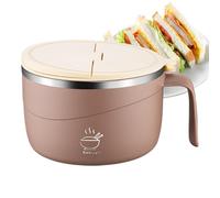 Genérico Recipientes de ensaladas para adultos - de acero inoxidable - Recipientes para sándwiches y snacks - para viaje, picnic, camping, senderismo, oficina, escuela, hogar, evento