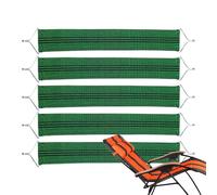 Genérico Recliner Reinforcement Straps (5 Pack) | Nylon + Metal, 43x5cm (Stretch To 53cm) | Green & Black Heavy Duty Load Belts For Folding Chairs | Lounge Chair Accessories & Binding Cords