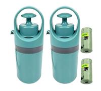 Genérico Recogedor De Excrementos Six Claws para Perros, Paquete De 2 Recogedores con Bolsas Y Tapa,De Excrementos Manual para Perros,De para Gatos Sin Contacto, Eficaz Y Senc