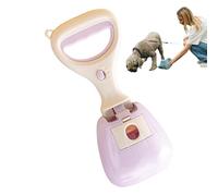 Genérico Recogedor de Heces de Perro - Pala para Recoger Excrementos Y Residuos,Recogedor De Heces para Mascotas,para Jardín Patio Parque Césped Viaje Camping Excursiones Paseos Diarios Mascotas