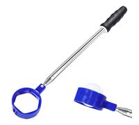 Genérico Recogedor de Pelotas de Golf Telescópico | Recogepelotas Telescópico Resistente - Recogebolas Portátil de Acero Inoxidable - para Golfistas Exterior Barro y Árbol
