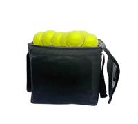 Genérico Recogedor De Pelotas para Tenis,Almacenamiento Portátil con Asa - recogedor con tolva y,para Entrenadores Jugadores Deportes Béisbol Práctica Enseñanza Organización Deportiva