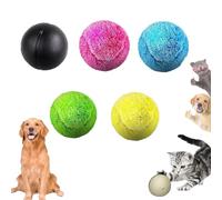 Genérico Rectionrae Active Rolling Ball for Dogs, Smart Dog Balls Large with Plush Cover, Interactive Dog Toy, Auto-Moving Anxiety Relief Ball for Puppy Small Medium Large Breed (1 Set)
