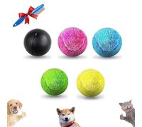 Genérico Rectionrae Active Rolling Ball, Rectionrae Dog Balls, Active Smart Rolling for Dogs, Automatic Moving, Toys for Small Medium Large Dogs (1 Ball + 4 Replacement Sets)