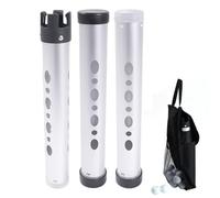 Genérico Recupera palline Golf in alluminio - Tubo smontabile per Golf | Strumento pratico per afferrare palline, Fino a 25 unità | per golfisti uomini e Donne, recupero da acqua, cespugli e Green