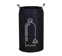 Genérico Recycle Bin For Kitchen - Foldable 82L Deposit Bottle Collection | Trash Can Recycle With Aluminum Handle | 38x67cm Non Woven Fabric, Storage Container For Home Office Outdoor UseRecycle B