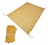 Genérico Red de Camuflaje Amarilla Malla de Camuflaje Militar para Caza, Redes de Camuflaje 1/2/3.5/4/5.5/7/8.5/9/12 m Malla de Protección para Sombrilla Cámping Decoración(7x7.5m)