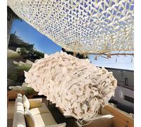Genérico Red de Camuflaje Beig, Red Camuflaje Sombra Exterior, Sombra de Protección Solar, Malla de Camuflaje, Toldo Camuflaje Exterior, Tamaño Personalizable(2.5x4.5 M)