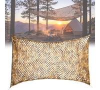 Genérico Red De Camuflaje Bosque Selva, Malla Camuflaje Red Caza 1.5m 2m 5m 6m 10m 12m, Toldo De Camuflaje para Paisaje Forestal, Abrigo Sombra Exterior Y Protección Solar(1x15m)