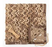 Genérico Red de Camuflaje Marrón 2x3m 3x6m 4x6m 5x8m 6x6m Malla de Camuflaje Sombra para Parasol Decoración Valla Fiesta, Red de Sombra Exterior(1.5x8 M)