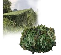 Genérico Red de Camuflaje Militar 2m 3.0m 4.0m 5m 6m 7m 8m 9m 10m Malla de Camuflaje 210D Tela Oxford Mallas de Protección para Paisaje Forestal, Caza al Aire Libre, Bosque(2.5X2.5m)