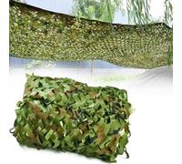 Genérico Red de Camuflaje Militar 2m 3.0m 4.0m 5m 6m 7m 8m 9m 10m Red De Sombra De Jardín 210D Tela Oxford Malla De Camuflaje para Camping Niños Caza Toldos Terraza(2.5x5.5m)