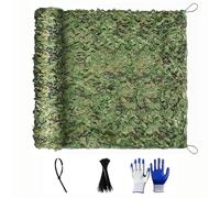 Genérico Red de Camuflaje Militar, Malla Ocultación Jardín Exterior, Red Camuflaje Caza Poliéster Oxford para Caza Camping Bosques Jardines Protección Solar Decoración Exterior(4x15m)