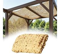 Genérico Red De Camuflaje Militar para Exterior, Malla De Sombra Oxford 210D, Toldos Y Redes De Protección Solar para Jardín, Terraza, Camping, Caza Y Decoración(6.5x11m)