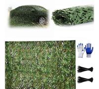 Genérico Red de Camuflaje Militar Profesional para Caza Camping Paintball Airsoft Pesca Malla de Ocultacion Exterior Malla de Sombreo Bosque Tela Oxford 210D Camuflaje Woodland Sombra(2.5X7m)