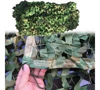 Genérico Red De Camuflaje Militar, Red Camuflaje para Caza, Camping Y Fiesta Temática, 2m 3.0m 4.0m 5m 6m 10m Malla De Ocultación Visual para Camping Jardín Decoración(W1.5xH6.5m)