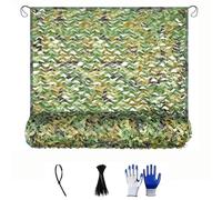 Genérico Red de Camuflaje Militar, Red Camuflaje para Caza Malla de Camuflaje Sombra Exterior para Camping Protección Solar Woodland Bosque Terraza Disparos Jardin Malla Ocultacion(6x10m)