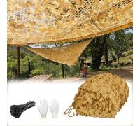 Genérico Red de Camuflaje Militar, Red de Sombra para Caza Forestal 2x2m 2x6m 3x5m 4x11m 6x8m 7x14m Malla de Camuflaje Reforzada, Toldos Terraza para Aire Libre, Cazar, Sombrilla(W9xH12m)