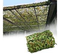 Genérico Red de Camuflaje Militar Sombra de Protección Solar 1.5x2m 1.5x8m 2x3.0m 2x9m 3x6m 4x8m 5x5m Tejido Oxford Impermeable Malla de Camuflaje para Caza y Camping(5.5X10m)