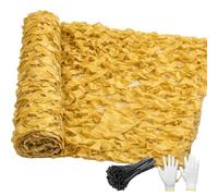 Genérico Red de Camuflaje para La Caza Redes, Rollo Grueso de Red de Sombra, Cubierta de Privacidad, Decoración de Camuflaje, para Habitación Infantil, Ocio, Camping, Caza, Bar, Salón(W1xH8m)