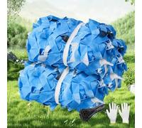 Genérico Red De Camuflaje Sombra Exterior, Malla De Protección Redes Militar para Caza, Camping, Bosque, Jardín Y Otras Escenas, Persianas De Malla Doble(W5.5xH17m)