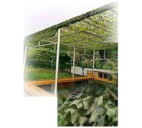 Genérico Red de Camuflaje Verde con Protección Solar - Malla Sombra para Cubierta de Privacidad, Pérgolas, Terrazas y Decoración de Fiestas al Aire Libre(3x4 Meters/9.8x13.1 ft)