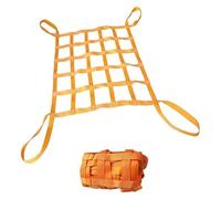 Genérico Red de elevación de Carga de Alta Resistencia de 3x3 m con Correas, Malla de 15 cm, Capacidad de Carga de 2 t - Ideal para la Carga y Descarga Segura de Objetos Pesados, Red de Transporte pa