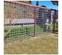 Genérico Red de Escalada para Exteriores para niños: Marco de Seguridad de Cuerda de 12 mm de Grosor, protección para Casas en los árboles y Balcones de 4,5 m, Ideal para Parques Infantiles y Jardine