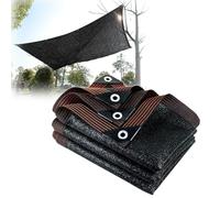 Genérico Red de Sombra, Malla de Sombra Negra 1x4.0m 2x2m 2x8m 3x5m 3x8m 4x5m Mallas de Sombreo 70% de protección Solar, Malla Ocultacion para Patio pérgola RV toldo Invernadero gallinero(1 x 4.0 m)