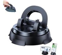 Genérico Redreeer Car Phone Holder, 360-Degree Rotatable Mobile Holder with Non-Slip Base, Strong Adsorption Car Holder, Ergonomic 120-Degree Comfortable Viewing Angle, Suitable for All Models (1Pcs)