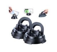 Genérico Redreeer Car Phone Holder, Car Phone Mount, 360-Degree Rotatable Mobile Holder with Non-Slip Base for All Models (2PCS)