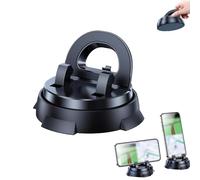 Genérico Redreeer Car Phone Holder, Dashboard Phone Holder Car, 360-Degree Rotatable Mobile Holders with Non-Slip Base, Strong Adsorption, Suitable for All Models (1Set)