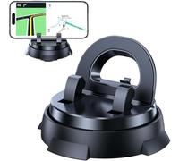 Genérico Redreeer Car Phone Holder Mount, Dashboard, Center Console, 360-Degree Rotatable with Non-Slip Base, Strong Adsorption Car Holder, No Installation Required, Suitable for All Models (Basic)