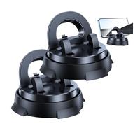 Genérico Redreeer Car Phone Holder Mount, Dashboard & Console, 360° Adjustable Mobile Stand with Strong Adsorption, Rock-Solid Non-Slip Base, Universal Car Mount (2pcs)