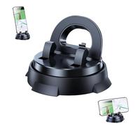Genérico Redreeer Car Phone Holder Mount, with Non-Slip Base, 360 Degree rotatable Mobile Holder, Strong Adsorption Car Holder, No Installation Required, Suitable for All Models (1Pcs)