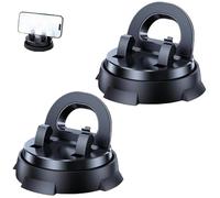 Genérico Redreeer Car Phone Holder, Strong Adsorption Car Stand, 360-Degree Rotatable Mobile Holder with Non-Slip Base, No Installation Required, for Dashboard, Center Console, All Models (2pcs)