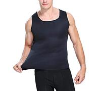 Genérico Reductor Abdominal Basics Mujer Faja Pantalon Sin Sudor Thermo Men Shaper Sauna Body Corset Chaleco Delgado Entrenador Cintura Shapeware Reductor Abdominal Bragas Sin Mujer Body Black Xl