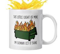 Genérico Refined Ceramic Mug - Heat Resistant Novelty Mugs, 350ml Hot Chocolate Mugs with Ergonomic Handle, Drinking Mug for Afternoon Tea, Drinking Cup, Decorative Cup for Everyday Use