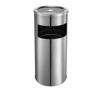 Genérico Refined Trash Can - Large Bathroom Bin, Garbage Bin For Outdoor Area, Trash Containers With Stable Base Bottom, Home Accessory Garbage Basket, Outdoor Kitchen Waste Can For Daily Use