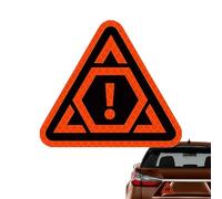 Genérico Reflective Helmet Stickers | Waterproof Reflectors | Anti-Collision Warning Strip Night Visibility Protective Safety For Automotive Sports Motorcycle Vehicle Car Hard Hat