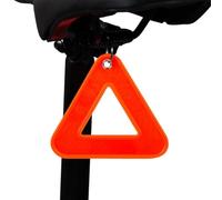 Genérico Reflective Pendants | High Visibility Triangle Safety Bike Gear