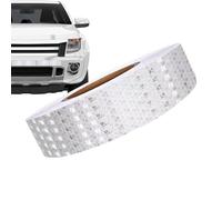Genérico Reflective Tape, Reflective Tape Outdoor Waterproof, Road Warning Sticker,Adhesive For Parking Lot Warehouse Construction Sites Road Repairs Walkway Sidewalk Accident Scenes Storage Areas