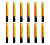 Genérico Reflective Trail Markers 12 Pcs High Visibility Marking Tape,Waterproof Reflective Trail Marking Ribbon, Hunting Reflector Tacks For Hiking and Hunting