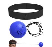 Genérico Reflex Ball - Headband Funny Head Mounted Adjustable | Home Boxing Reflex Ball Punching Game for Men Women, Adults, Beginner, Fitness Training, MMA, Exercise or Proficiency