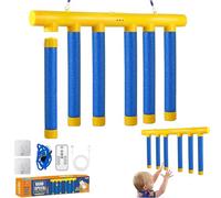 Genérico Reflex Challenge Game, Catching Sticks Game, Hand Speed Challenge Games, 3 Adjustable Speed with Remote, Reaction Test Games for Kids and Adults (Blue)