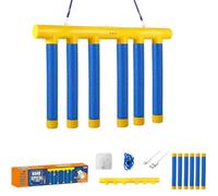 Genérico Reflex Game Falling Sticks，Reflex Challenge Game，,Hand Eye Coordination Training, 3 Adjustable Speed, Upgrade Remote Control，for Kids and Adults (Blue)