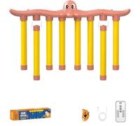 Genérico Reflex Game Falling Sticks, Reflex Challenge with Upgrade Remote Control, Reaction Time Training, Catching Sticks Game Reaction Training Toy for Kids and Adults (Pink)