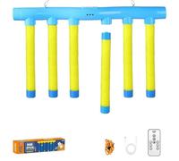 Genérico Reflex Game Falling Sticks, Reflex Challenge with Upgrade Remote Control, Reaction Time Training, Catching Sticks Game Reaction Training Toy for Kids and Adults (Yellow)