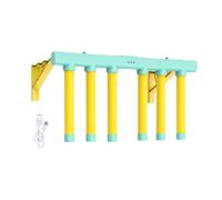 Genérico Reflex Sticks Training Game, 38x21cm, ABS EVA Material, 3-Speed Adjustable USB Rechargeable Soft Toy, Reaction Improvement, Exercise, Playing